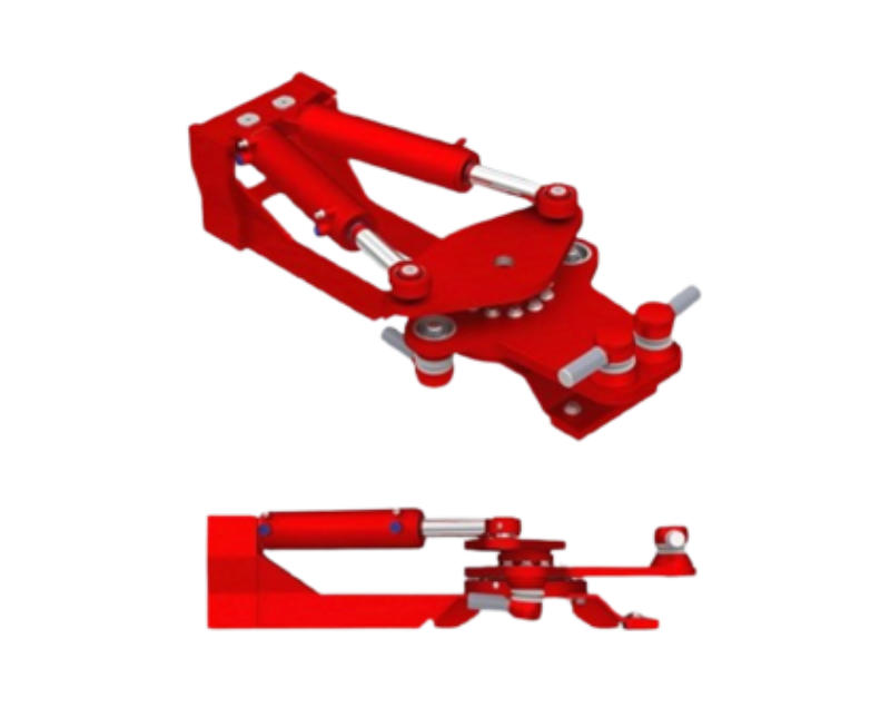LowBed System with Sheet Metal Rear Mechanism