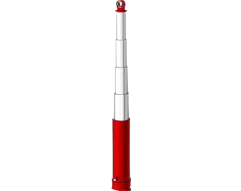 4-Stage Heavy-Duty Telescopic Cylinders (10-15 Ton)